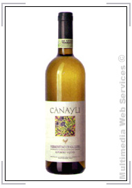 Vini bianchi: Vermentino di Gallura DOCG Canayli